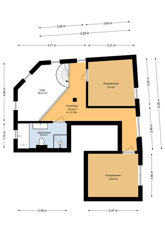 mediumsize floorplan